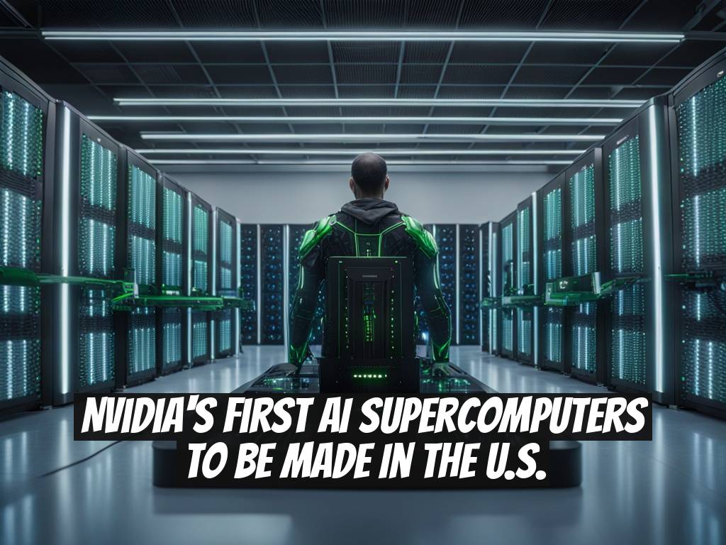 Nvidia's First AI Supercomputers to Be Made in the U.S.