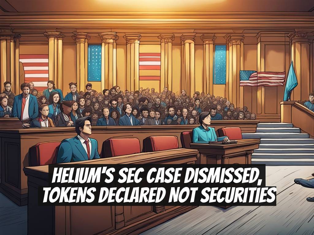 Helium's SEC Case Dismissed, Tokens Declared Not Securities