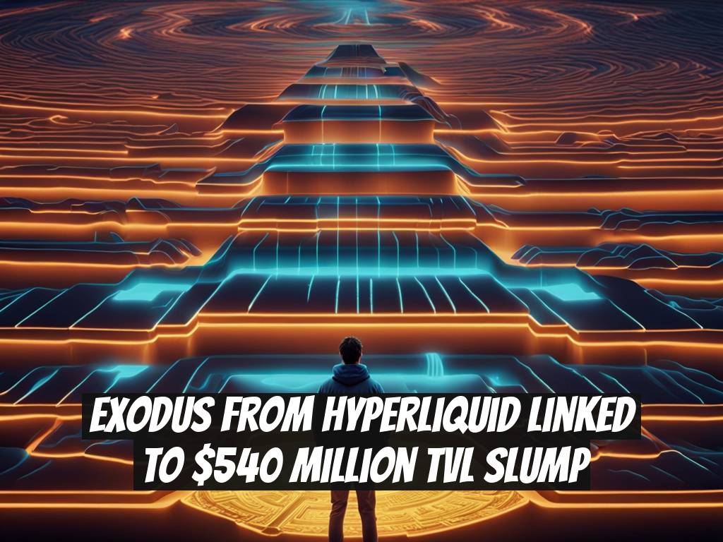 Exodus From HyperLiquid Linked to $540 Million TVL Slump