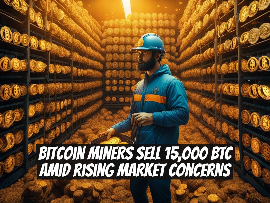 Bitcoin Miners Sell 15,000 BTC Amid Rising Market Concerns
