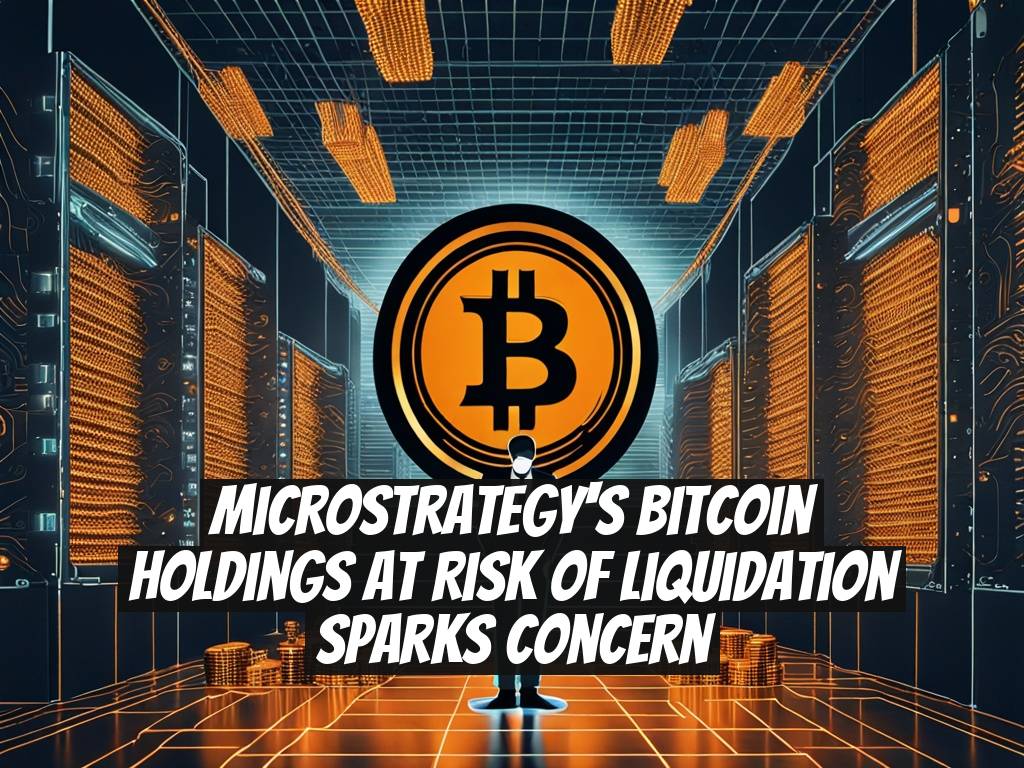 MicroStrategy's Bitcoin Holdings at Risk of Liquidation Sparks Concern
