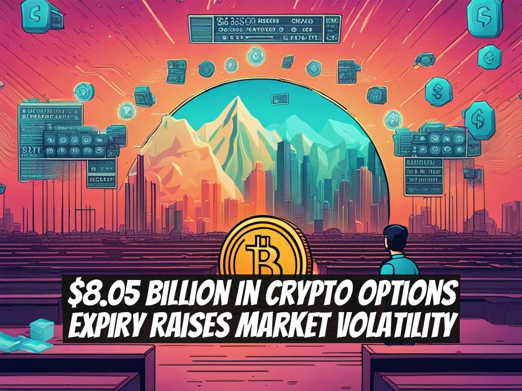 $8.05 Billion in Crypto Options Expiry Raises Market Volatility