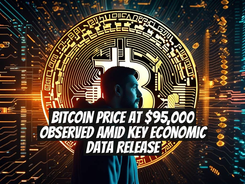 Bitcoin Price at $95,000 Observed Amid Key Economic Data Release
