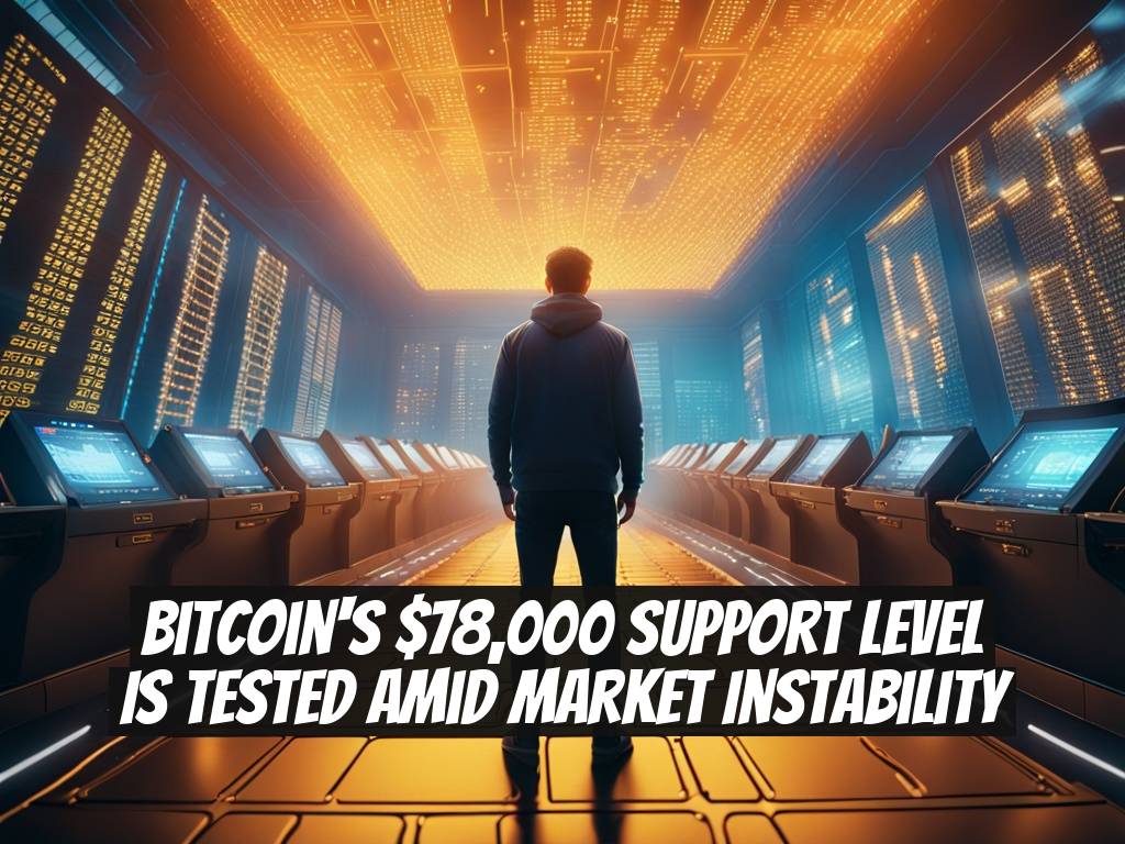 Bitcoin's $78,000 Support Level is Tested Amid Market Instability