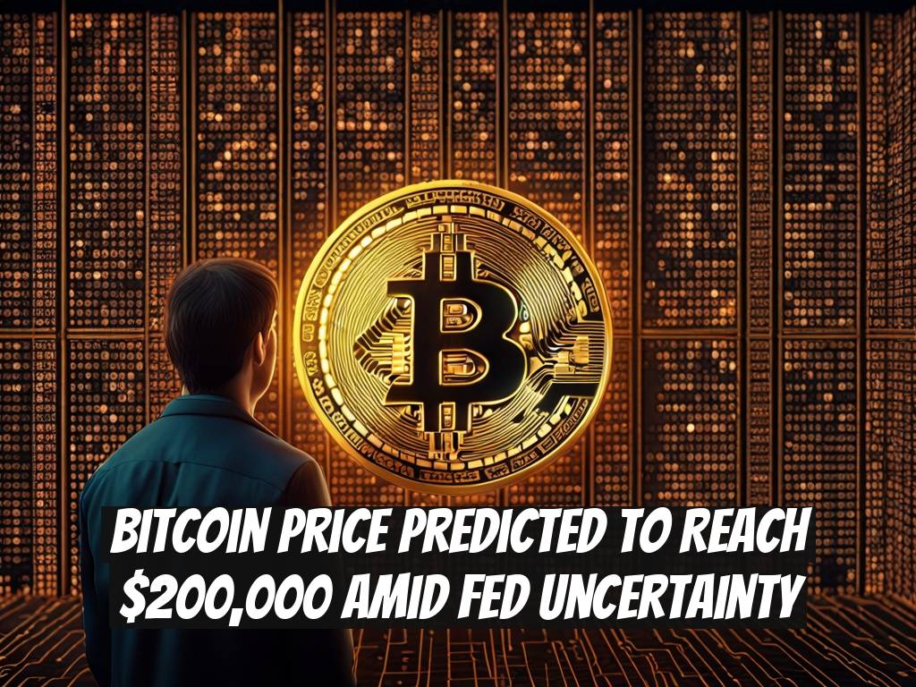 Bitcoin Price Predicted to Reach $200,000 Amid Fed Uncertainty