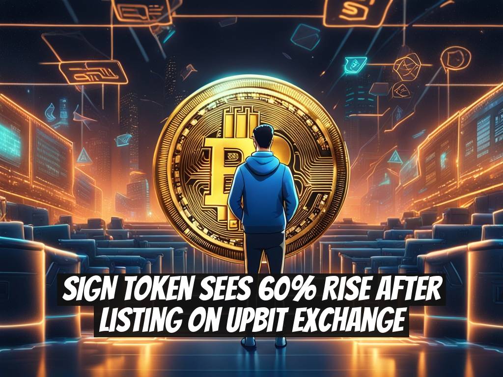 SIGN token sees 60% rise after listing on Upbit exchange