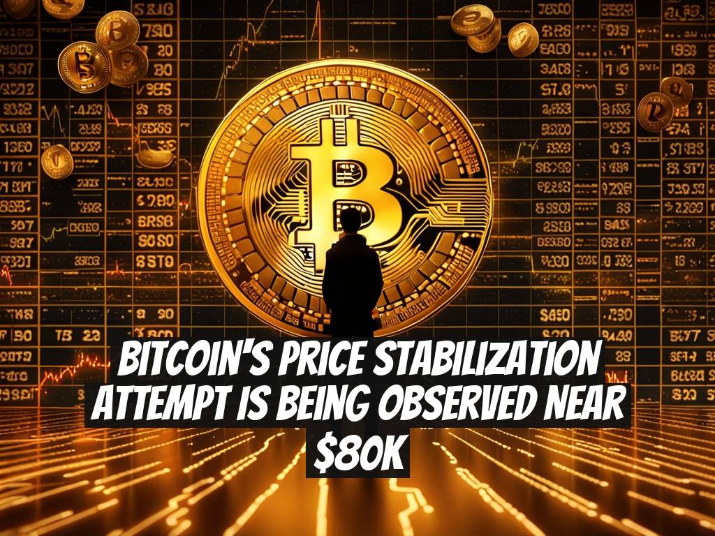 Bitcoin's Price Stabilization Attempt is Being Observed Near $80K