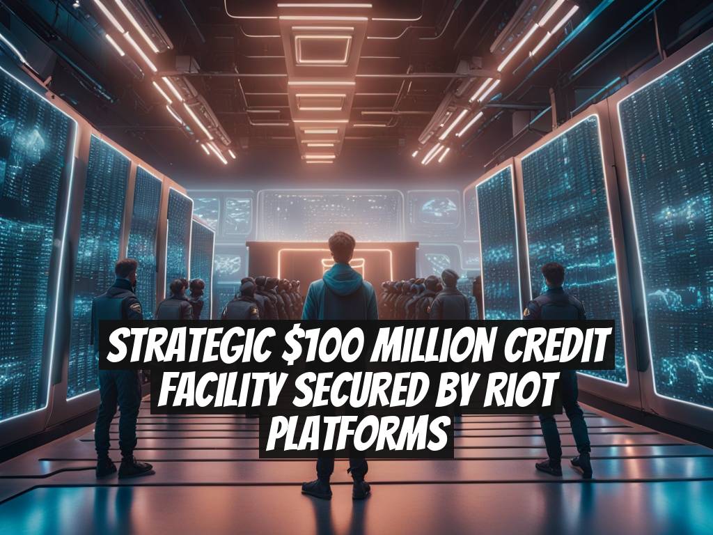 Strategic $100 Million Credit Facility Secured by Riot Platforms
