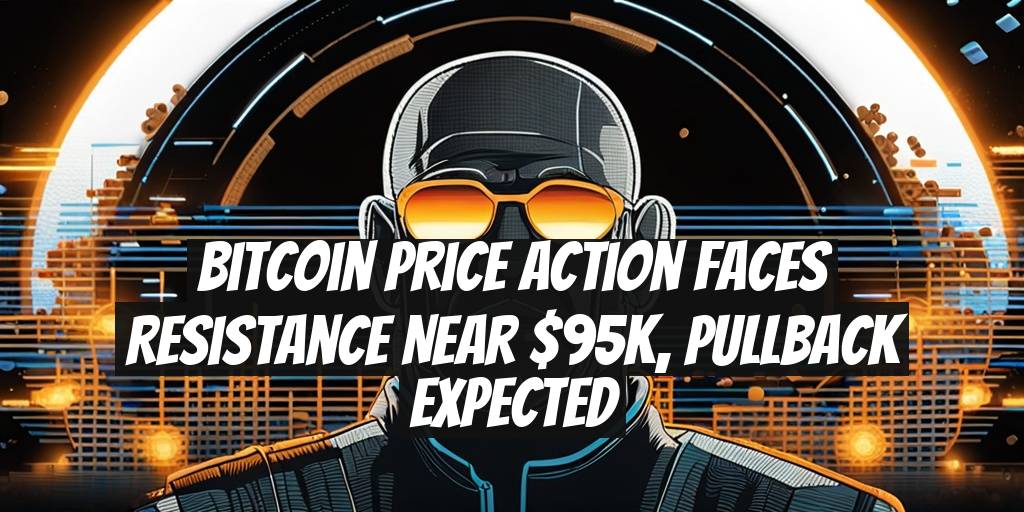 Bitcoin Price Action Faces Resistance Near $95K, Pullback Expected