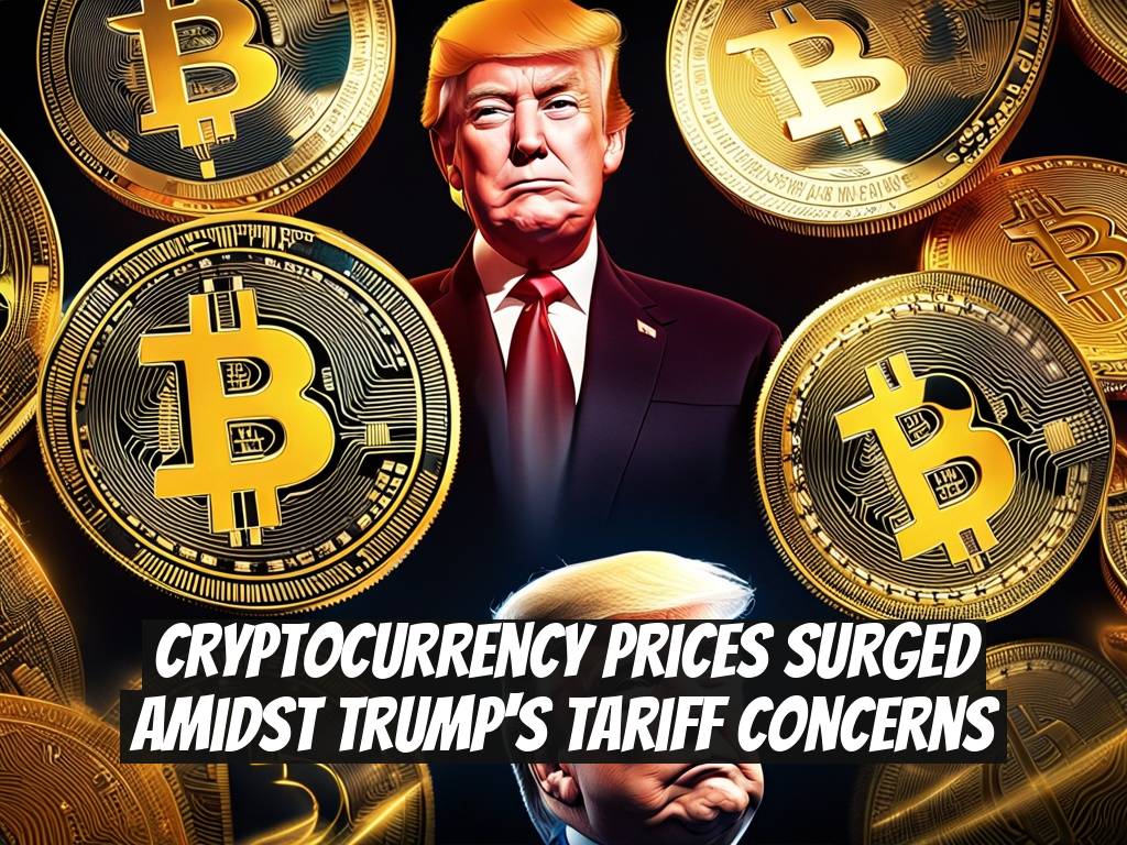 Cryptocurrency Prices Surged Amidst Trump's Tariff Concerns