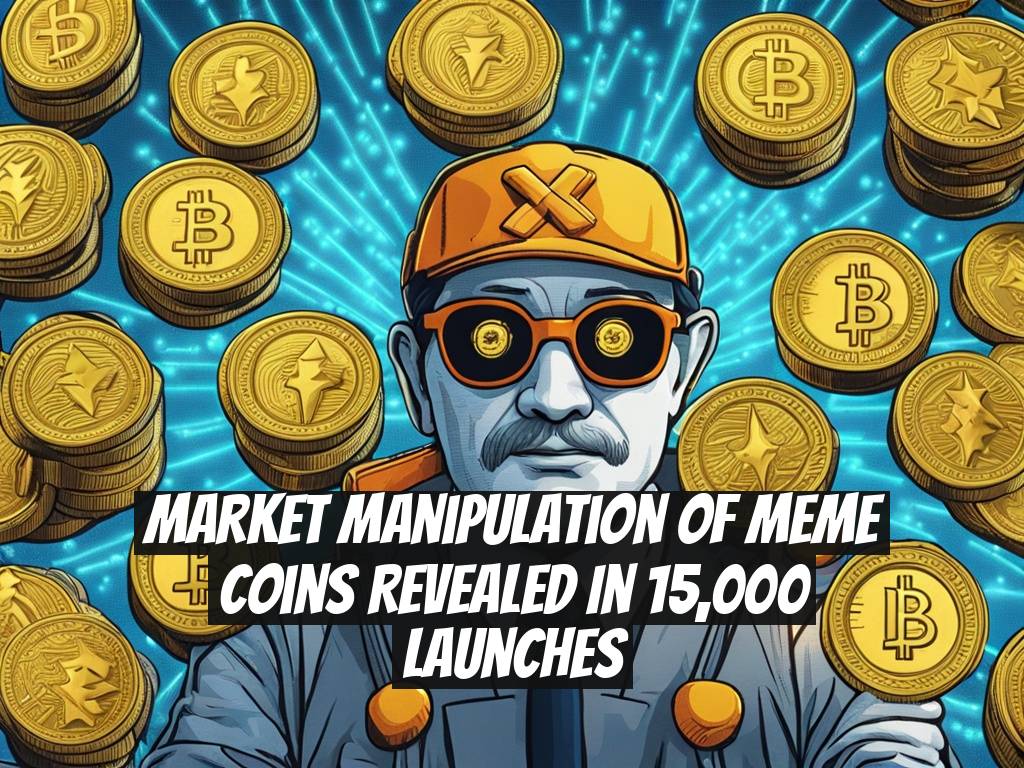 Market Manipulation of Meme Coins Revealed in 15,000 Launches