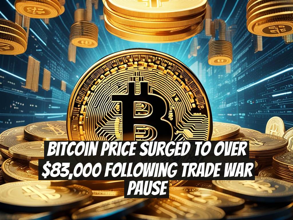 Bitcoin Price Surged to Over $83,000 Following Trade War Pause