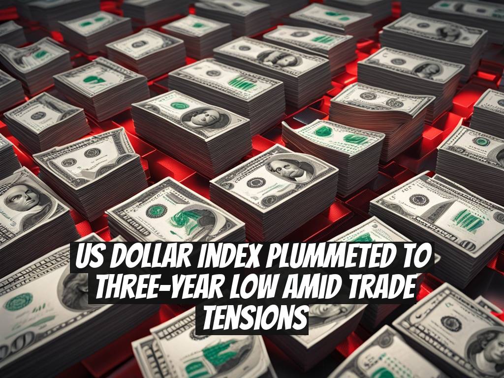 US Dollar Index Plummeted to Three-Year Low Amid Trade Tensions