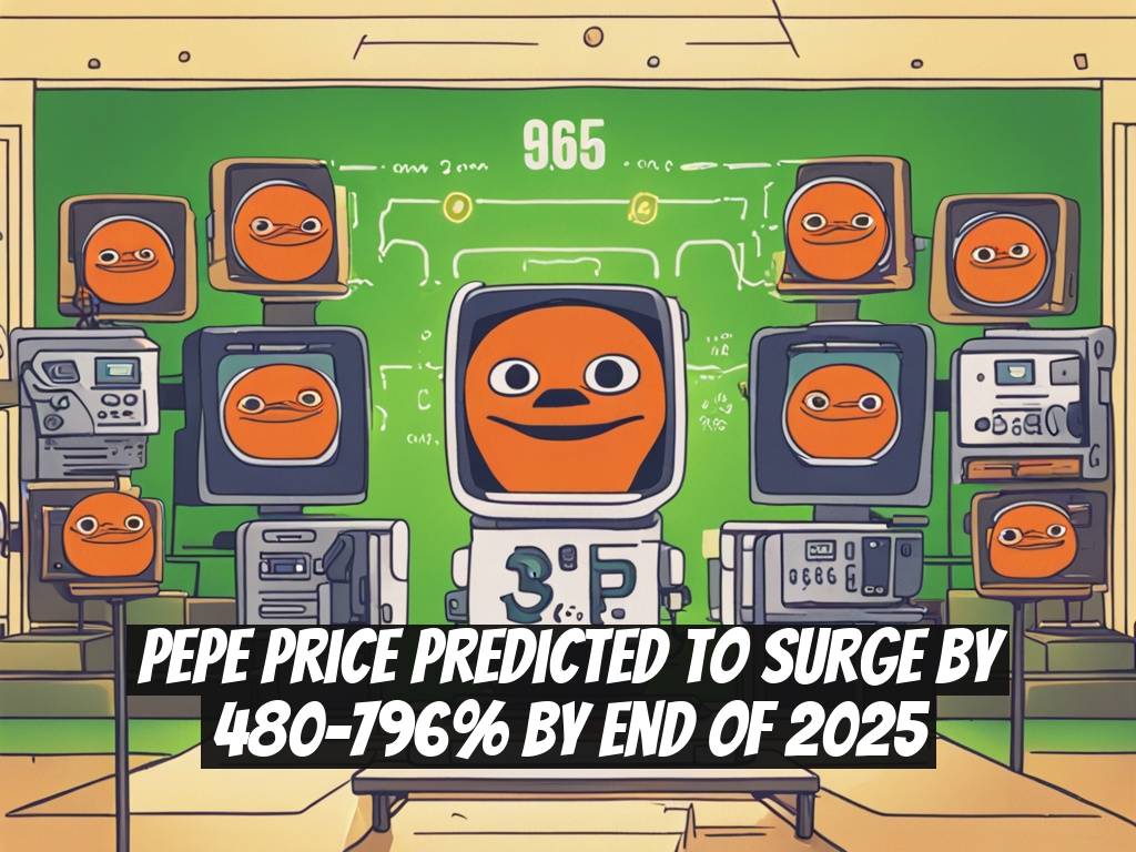 PEPE Price Predicted to Surge by 480-796% by End of 2025