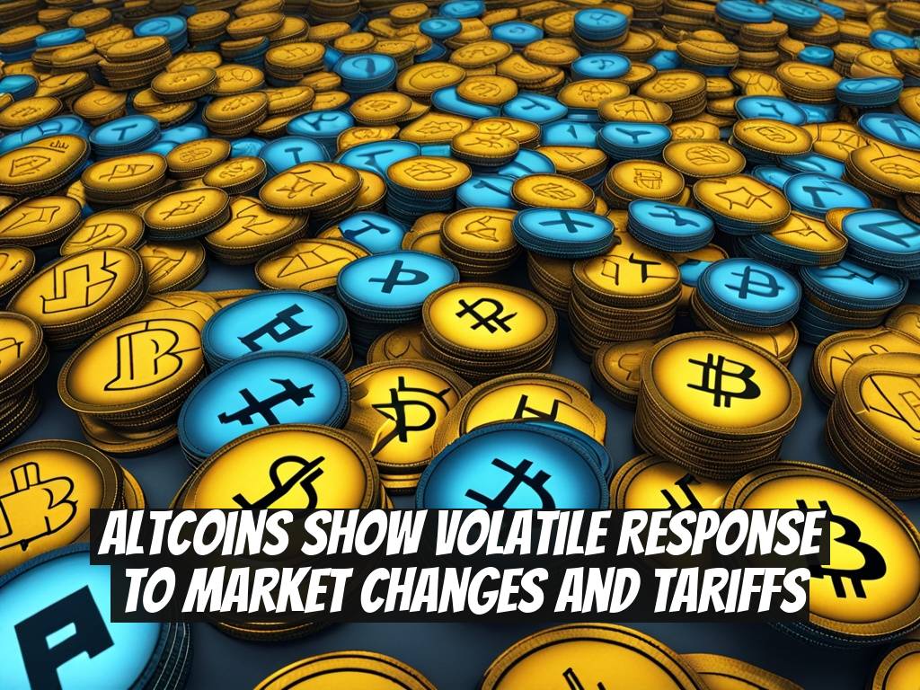 Altcoins Show Volatile Response to Market Changes and Tariffs