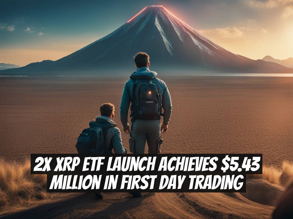 2x XRP ETF Launch Achieves $5.43 Million in First Day Trading