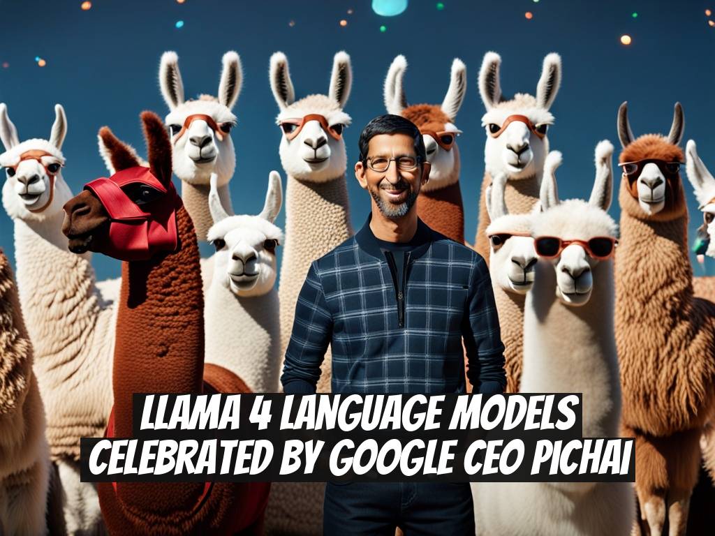 Llama 4 Language Models Celebrated by Google CEO Pichai