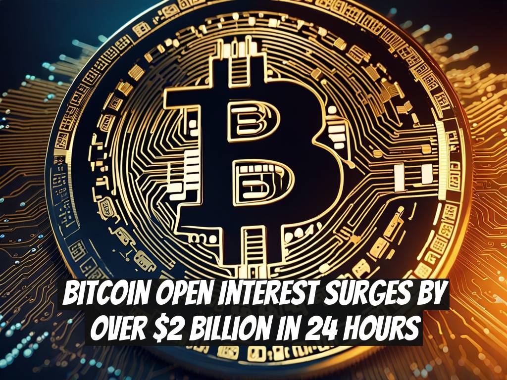 Bitcoin Open Interest Surges by Over $2 Billion in 24 Hours