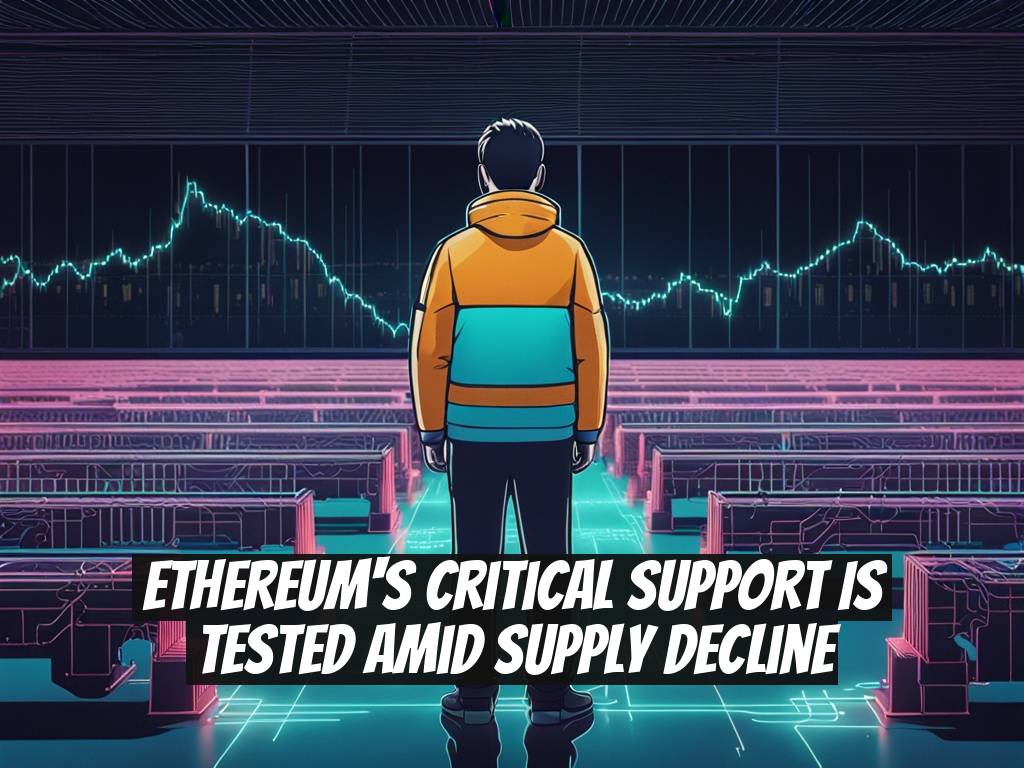 Ethereum's Critical Support Is Tested Amid Supply Decline