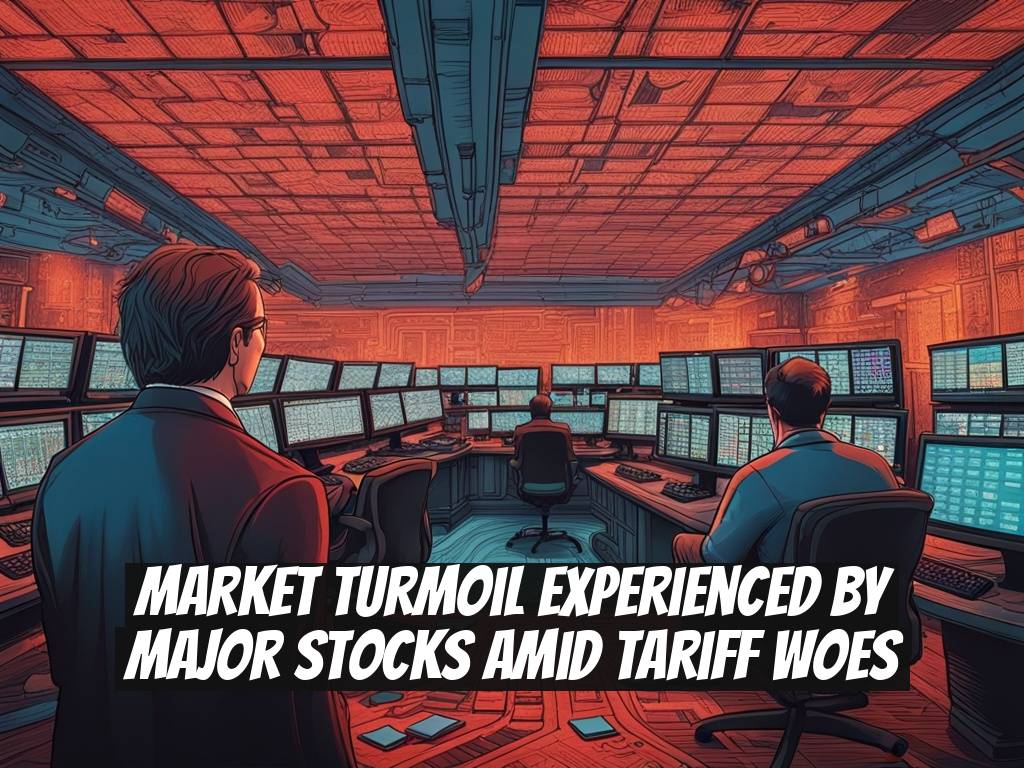 Market Turmoil Experienced by Major Stocks Amid Tariff Woes