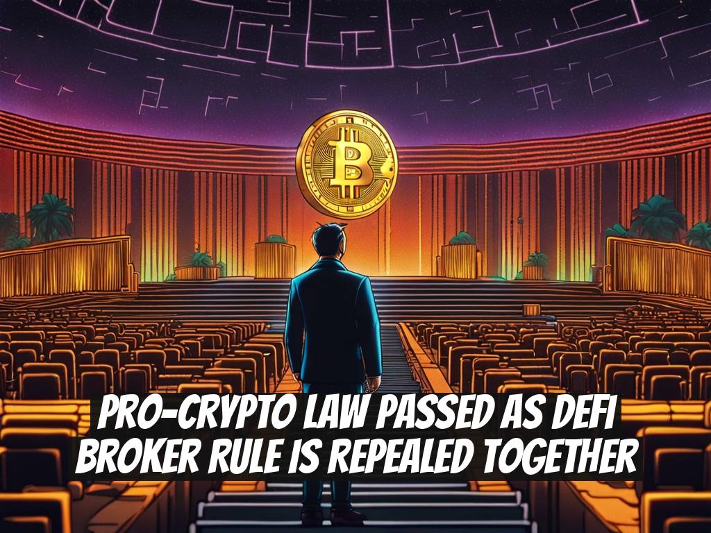 Pro-Crypto Law Passed as DeFi Broker Rule is Repealed Together