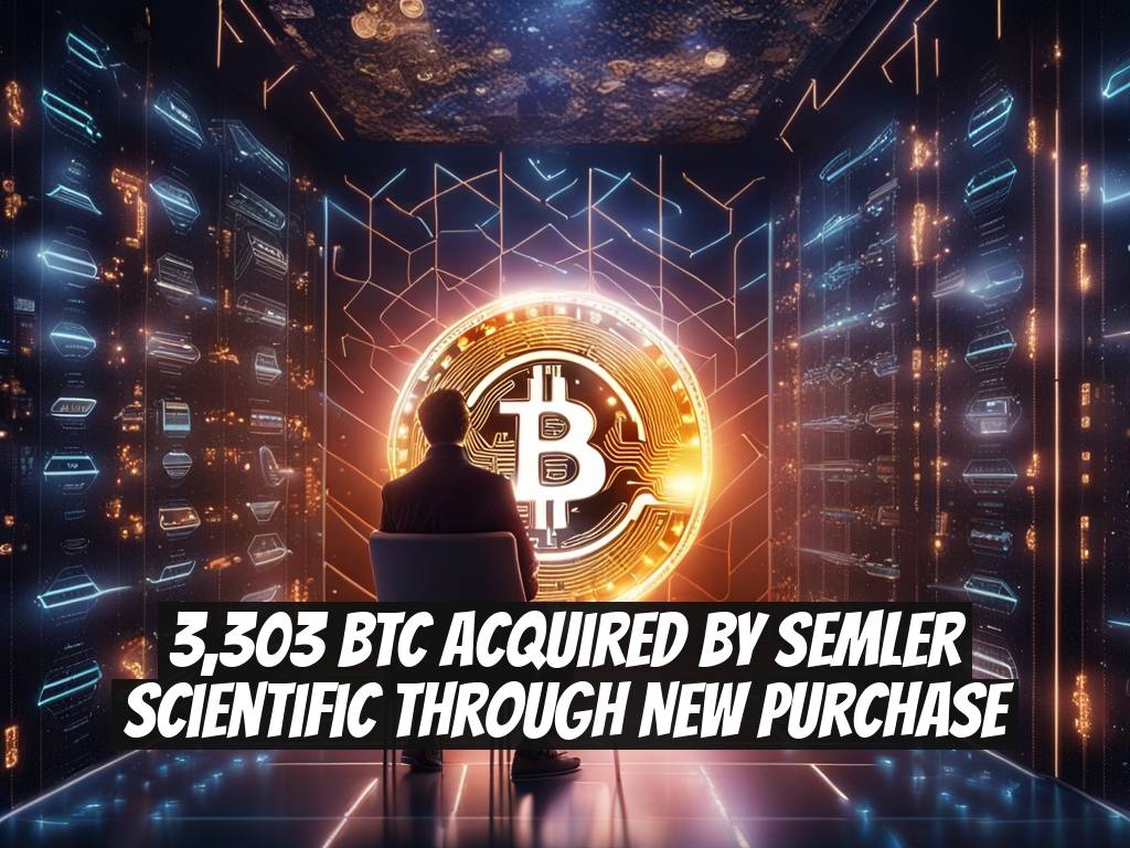 3,303 BTC Acquired by Semler Scientific Through New Purchase