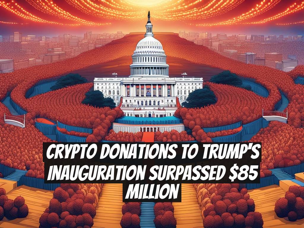 Crypto Donations to Trump's Inauguration Surpassed $85 Million