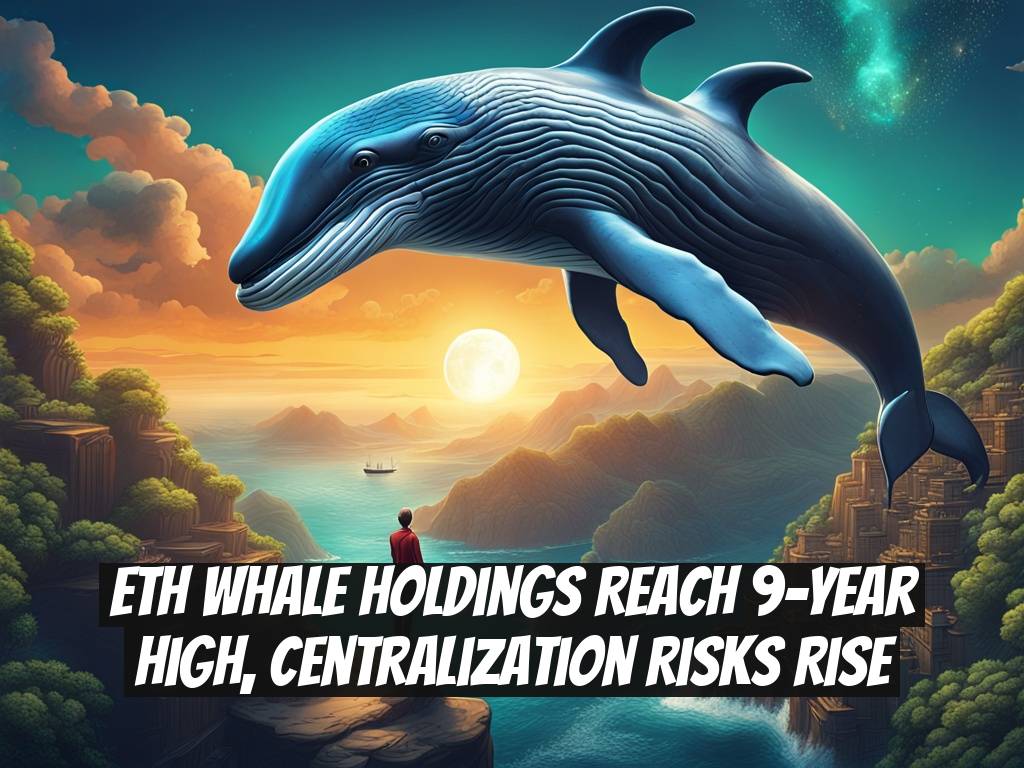 ETH Whale Holdings Reach 9-Year High, Centralization Risks Rise