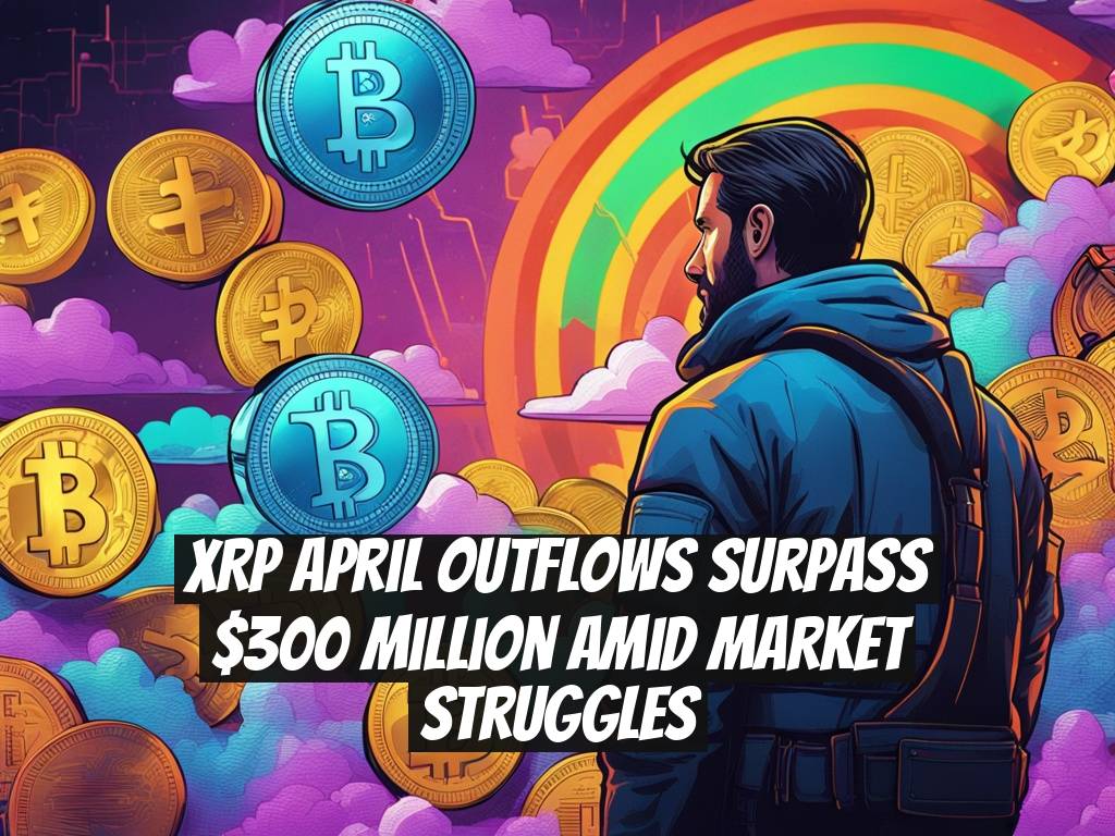XRP April Outflows Surpass $300 Million Amid Market Struggles