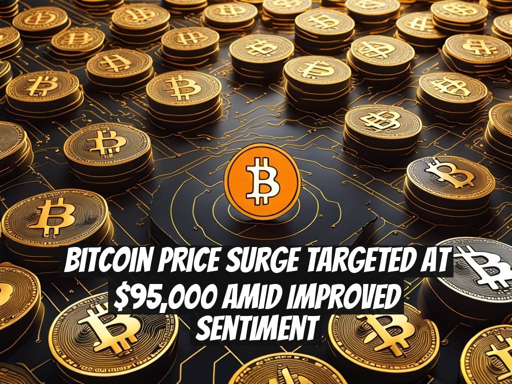 Bitcoin Price Surge Targeted at $95,000 Amid Improved Sentiment