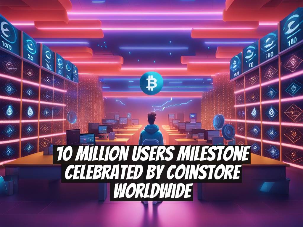 10 Million Users Milestone Celebrated by Coinstore Worldwide