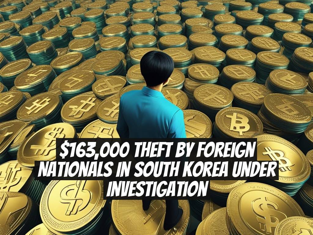$163,000 Theft by Foreign Nationals in South Korea Under Investigation