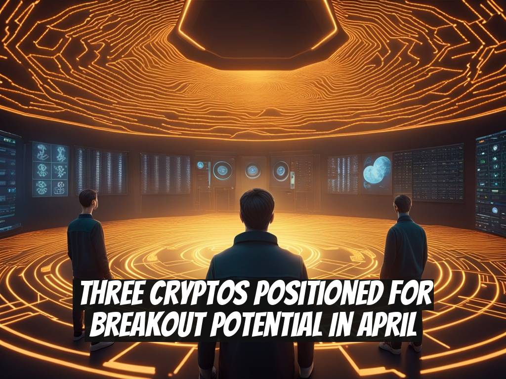 Three Cryptos Positioned for Breakout Potential in April
