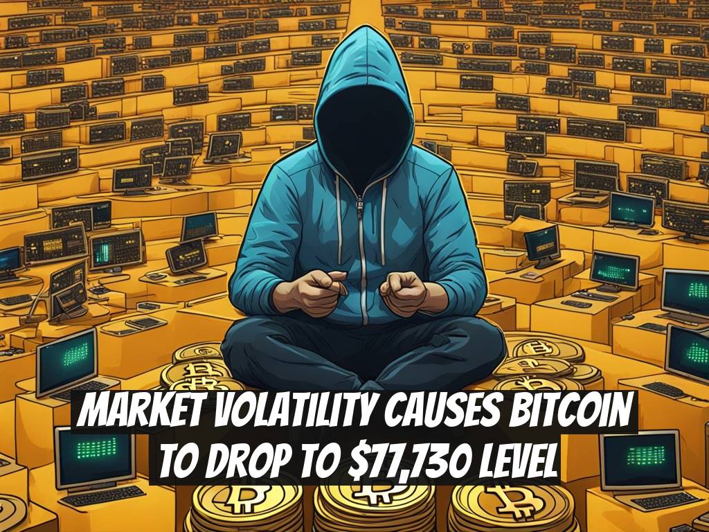 Market Volatility Causes Bitcoin to Drop to $77,730 Level