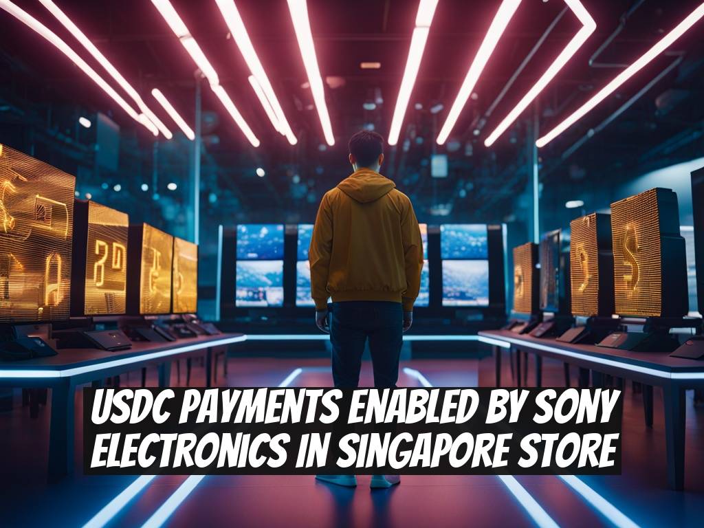 USDC Payments Enabled by Sony Electronics in Singapore Store