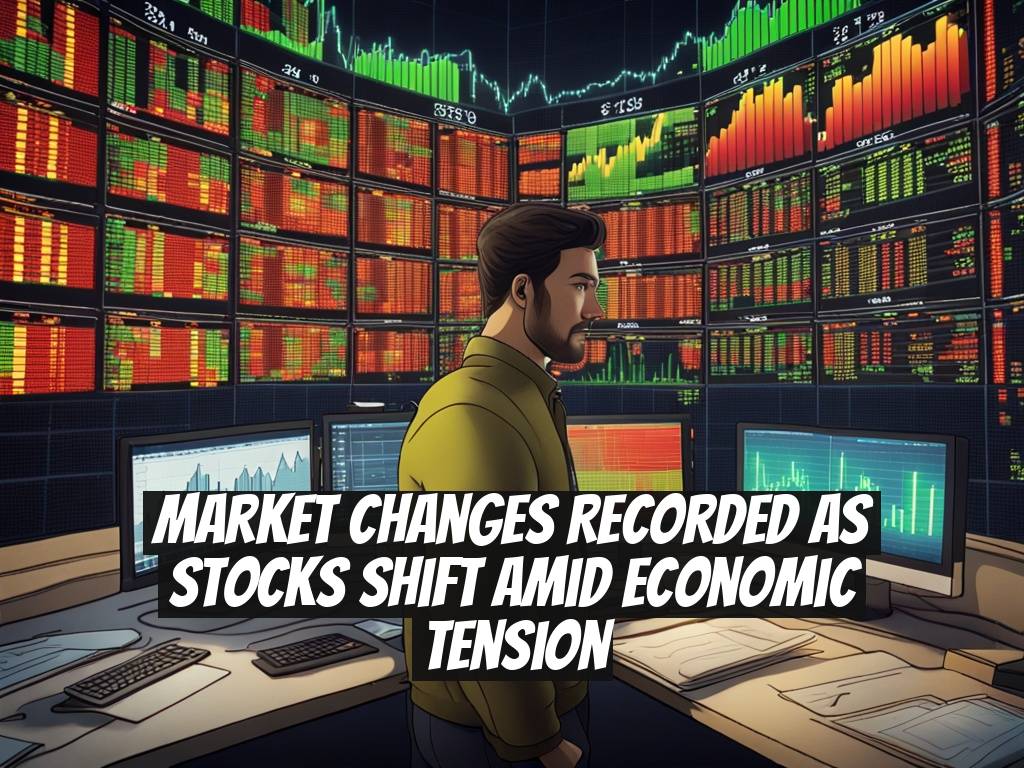 Market Changes Recorded as Stocks Shift Amid Economic Tension