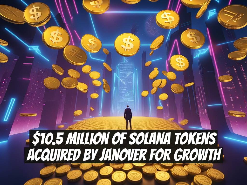 $10.5 Million of Solana Tokens Acquired by Janover for Growth
