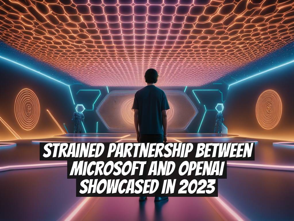 Strained Partnership Between Microsoft and OpenAI Showcased in 2023