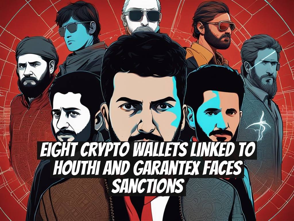 Eight crypto wallets linked to Houthi and Garantex faces sanctions