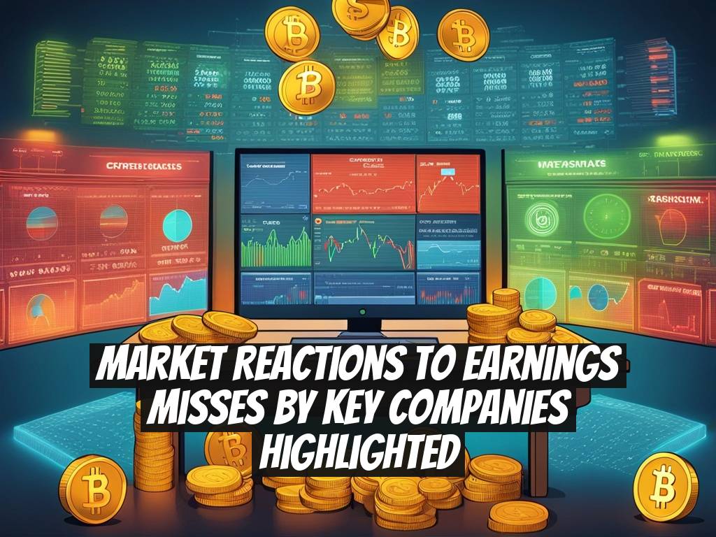 Market Reactions to Earnings Misses by Key Companies Highlighted