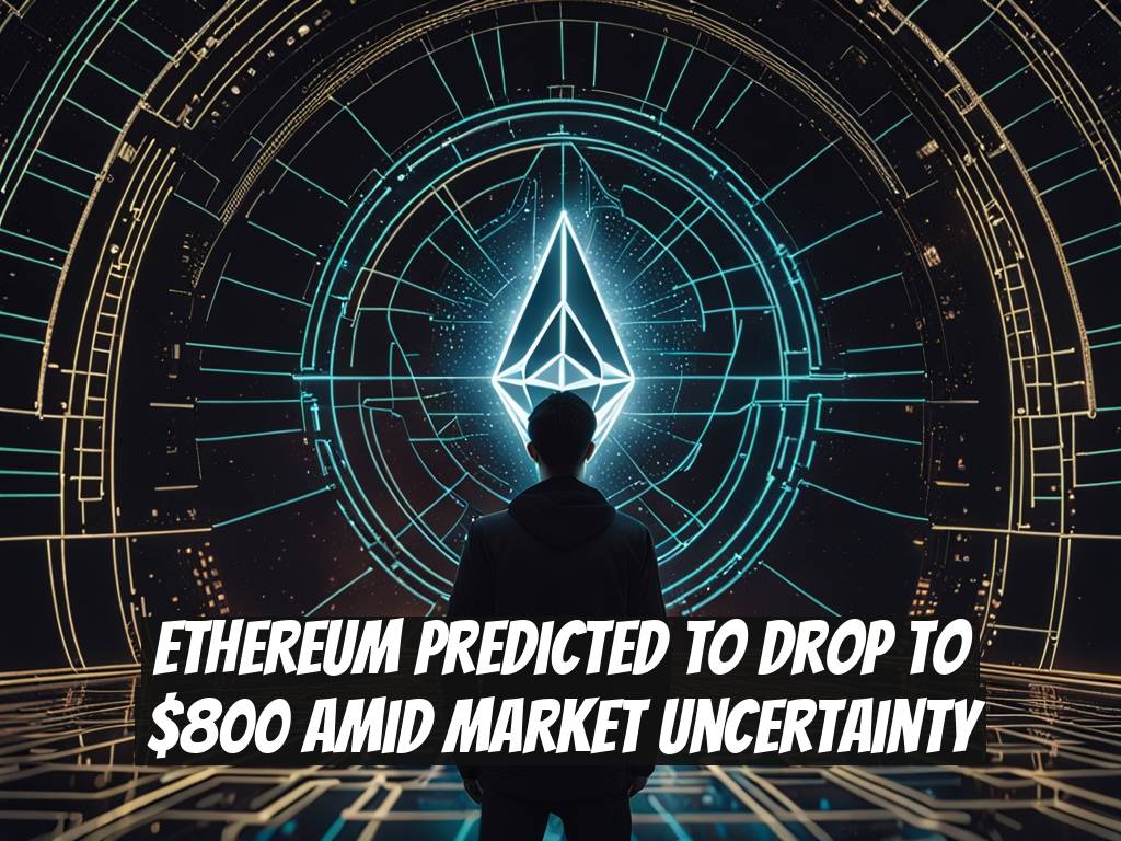 Ethereum Predicted to Drop to $800 Amid Market Uncertainty