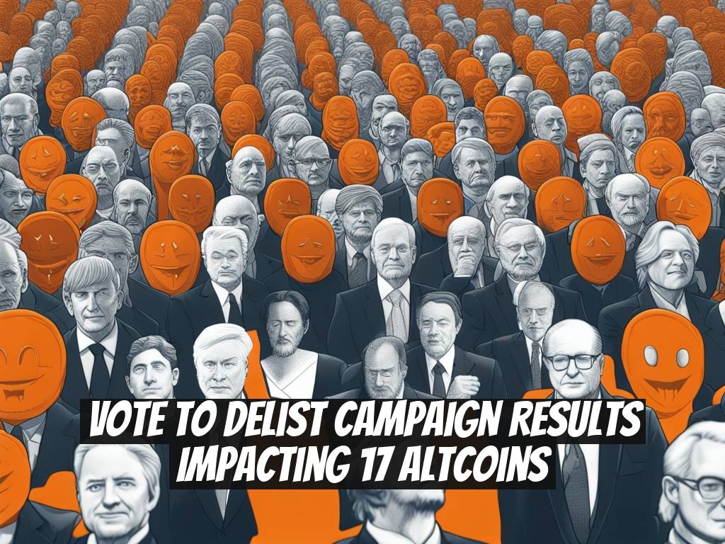 Vote to Delist Campaign Results Impacting 17 Altcoins