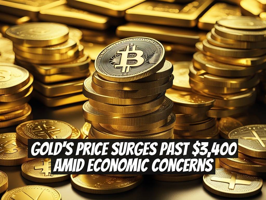 Gold's Price Surges Past $3,400 Amid Economic Concerns