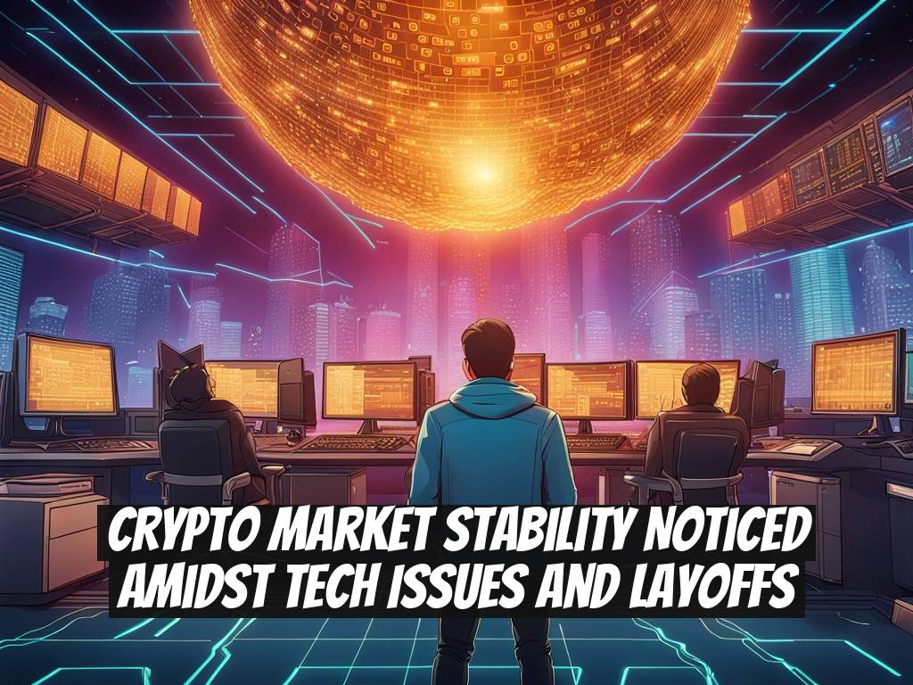 Crypto Market Stability Noticed Amidst Tech Issues and Layoffs