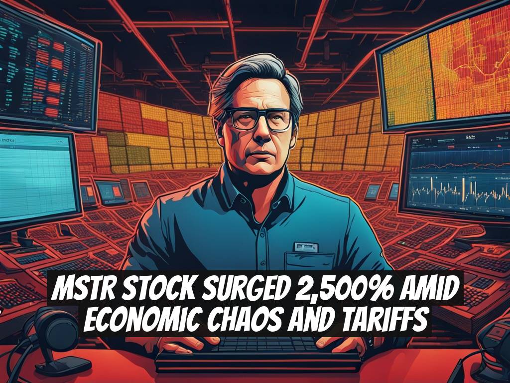 MSTR Stock Surged 2,500% Amid Economic Chaos and Tariffs