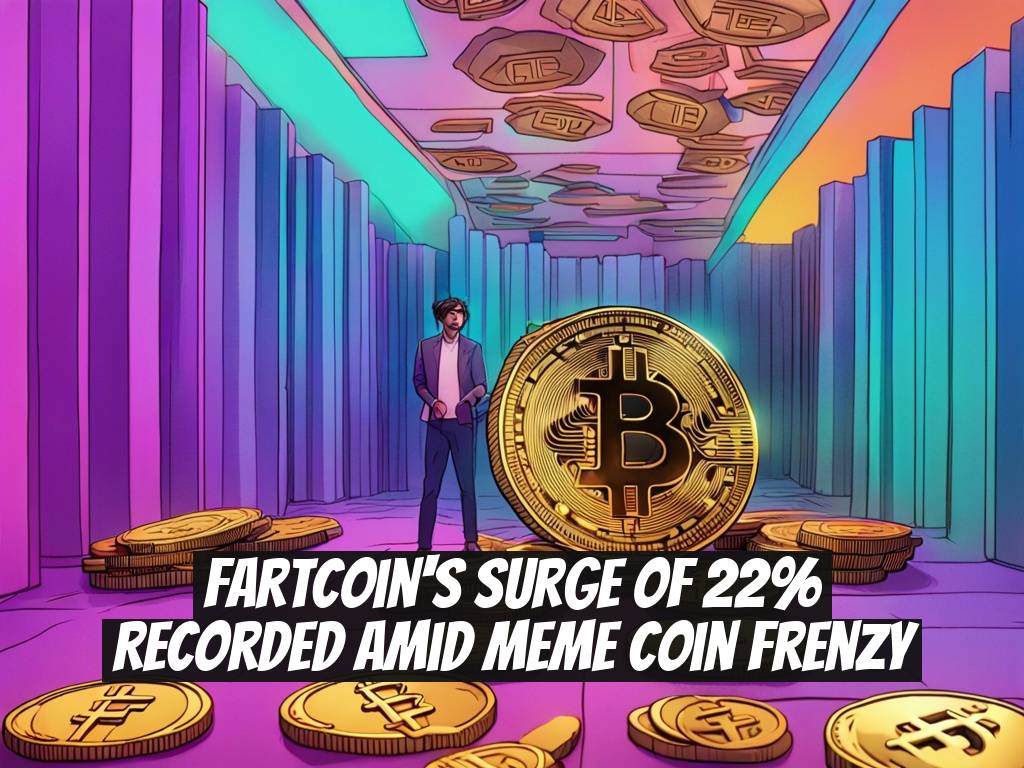 Fartcoin's Surge of 22% Recorded Amid Meme Coin Frenzy