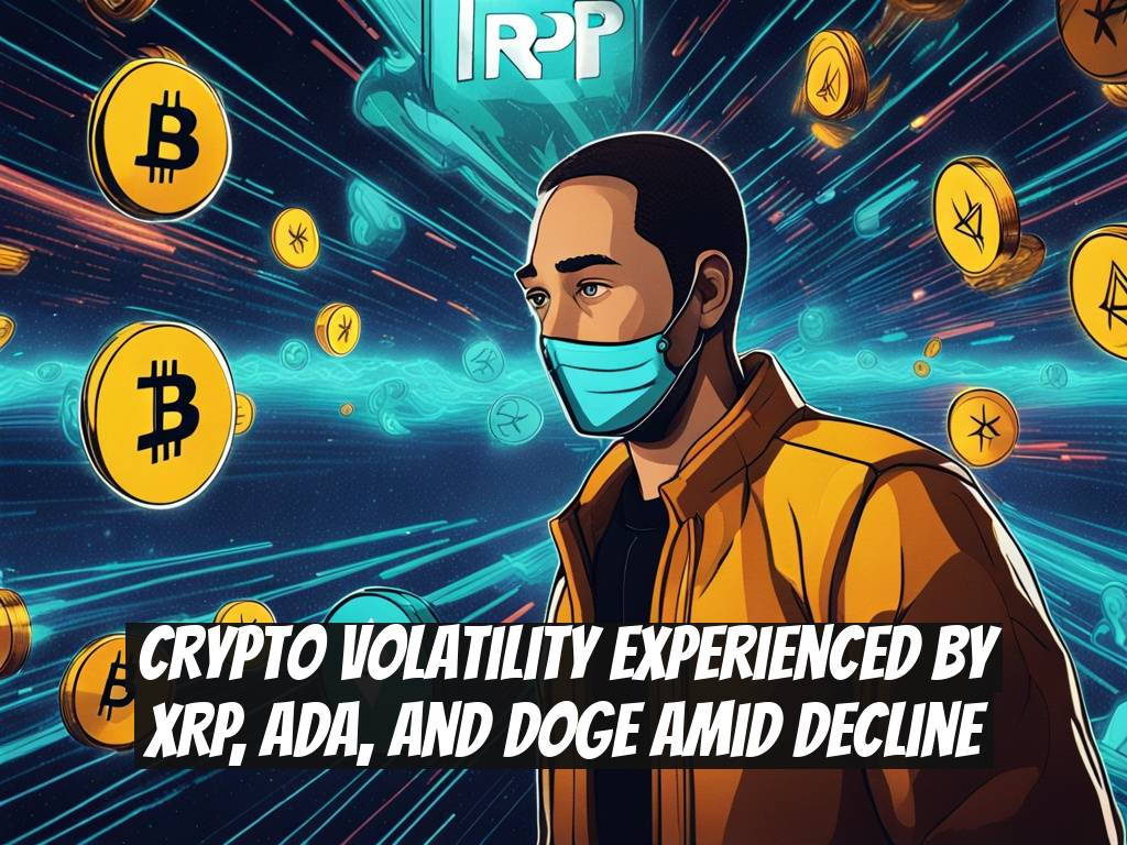 Crypto Volatility Experienced by XRP, ADA, and DOGE Amid Decline