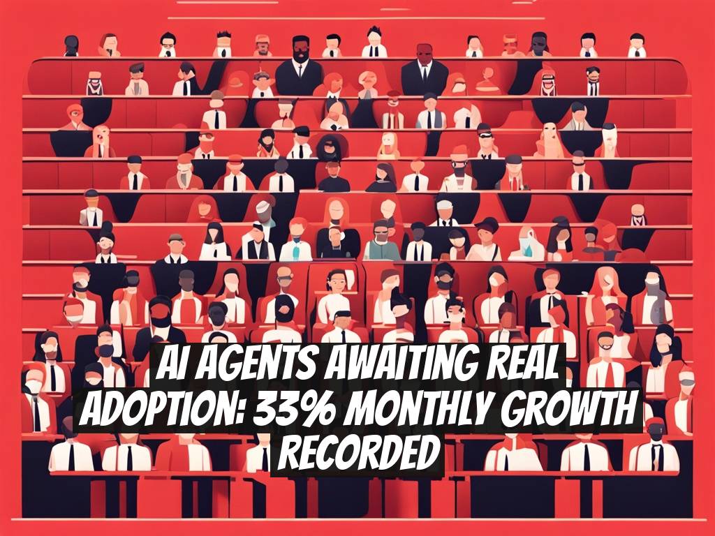 AI Agents Awaiting Real Adoption: 33% Monthly Growth Recorded