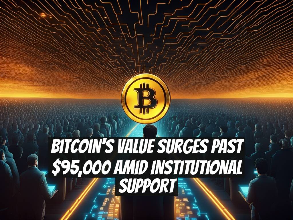Bitcoin's Value Surges Past $95,000 Amid Institutional Support