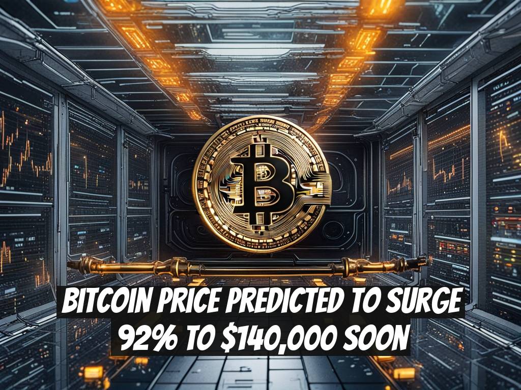 Bitcoin Price Predicted to Surge 92% to $140,000 Soon